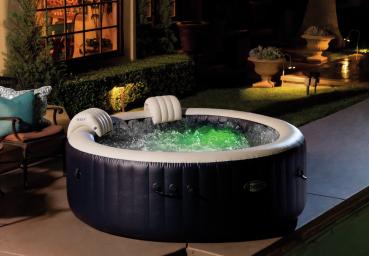 Steinbach Whirlpool Ø 216 x 71 cm PureSpa Bubble Massage Plus